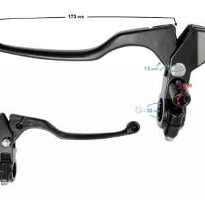 (WHOLESALE) Clutch lever for FR 2 moped Preț redus